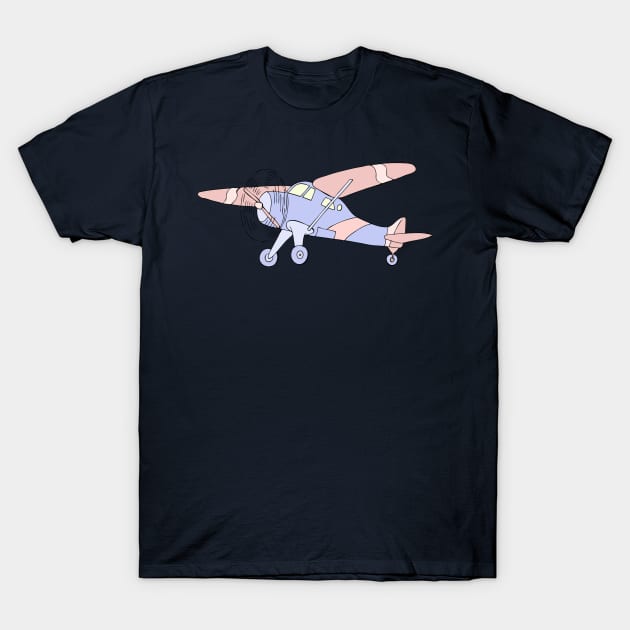 Cartoon Air plane T-Shirt by Alvd Design